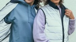 Doudoune Reversible Réfléchissante Vélo - Gofluo -Pas Cher VTT Magasin doudoune reversible reflechissante velo gofluo 2