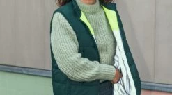 Doudoune Reversible Réfléchissante Vélo - Gofluo -Pas Cher VTT Magasin doudoune reversible reflechissante velo gofluo 4