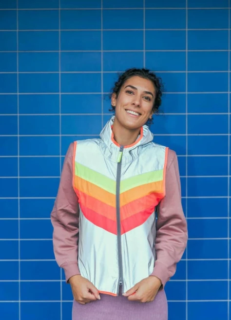 Gilet De Sécurité Vélo à Capuche Darkflow - GoFluo 3 Gilet De Sécurité Vélo à Capuche Darkflow - GoFluo – Image 3