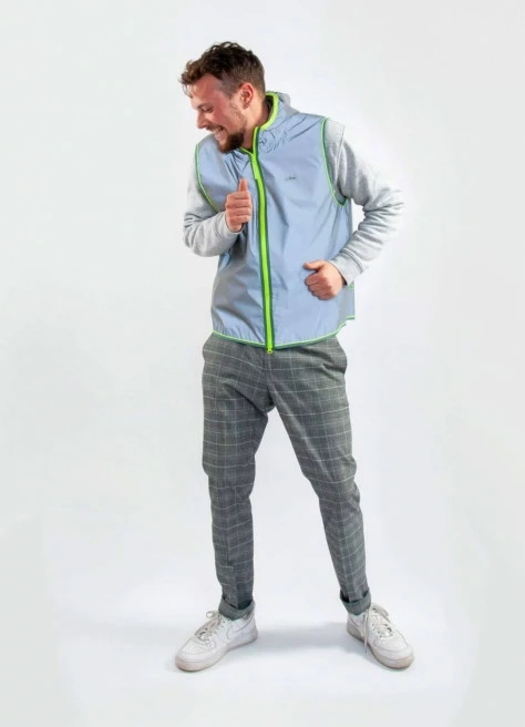 Gilet Réflechissant Vélo Ville Darknight - Gofluo 6 Gilet Réflechissant Vélo Ville Darknight - Gofluo – Image 6