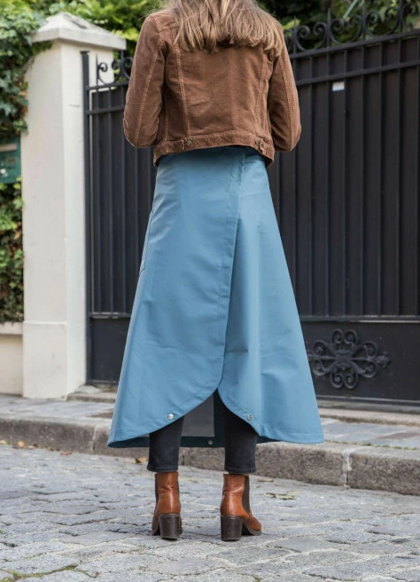 Jupe De Pluie Vélo En Ville - JE SUIS À VÉLO 4 Jupe De Pluie Vélo En Ville - JE SUIS À VÉLO – Image 4