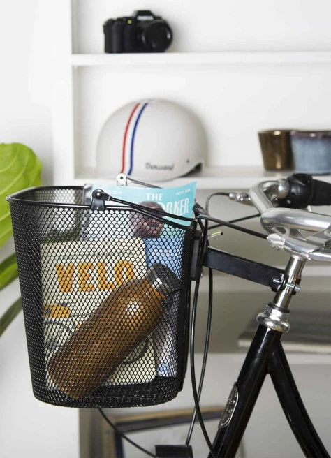 Panier Vélo Avant Amovible Bremen - Basil 2 Panier Vélo Avant Amovible Bremen - Basil – Image 2