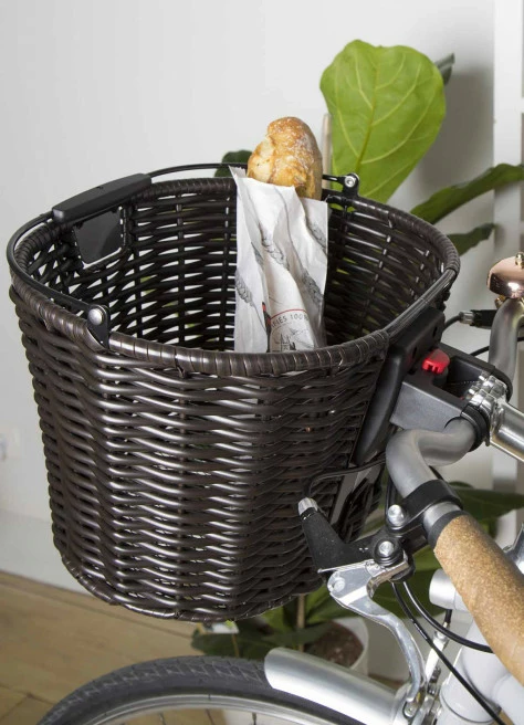 Panier Vélo Avant Structura Ovale - Klickfix 1 Panier Vélo Avant Structura Ovale - Klickfix