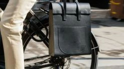 Sac à Main Porte-bagages Vélo En Cuir - Annso
