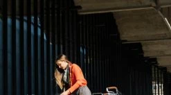 Sac à Main Porte-bagages Vélo En Cuir - Annso