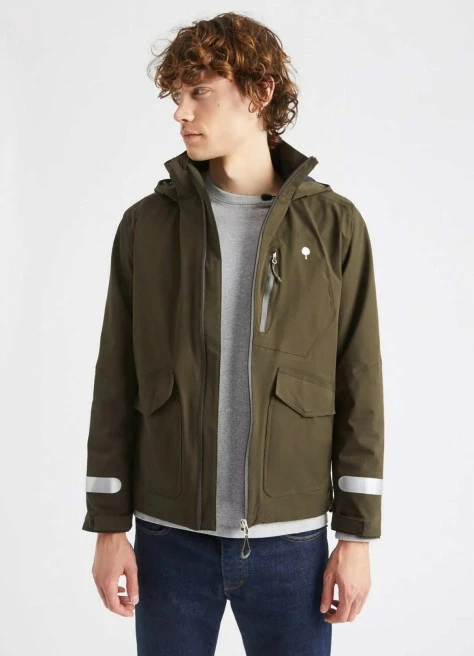 Veste Vélo Imperméable Recyclée Landes - Faguo 5 Veste Vélo Imperméable Recyclée Landes - Faguo – Image 5