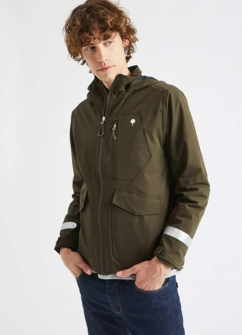 Veste Vélo Imperméable Recyclée Landes - Faguo 1 Veste Vélo Imperméable Recyclée Landes - Faguo